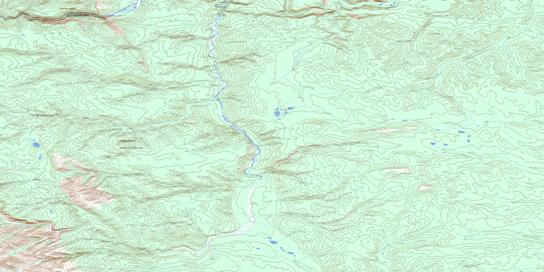 No Title Topographic map 095K01 at 1:50,000 Scale