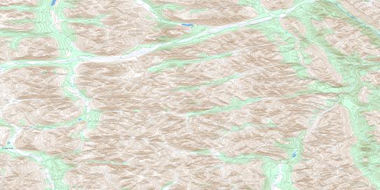 No Title Topographic map 095K03 at 1:50,000 Scale