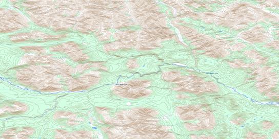 No Title Topo Map 095K06 at 1:50,000 scale - National Topographic System of Canada (NTS) - Toporama map