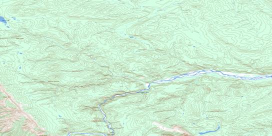 No Title Topographic map 095K08 at 1:50,000 Scale