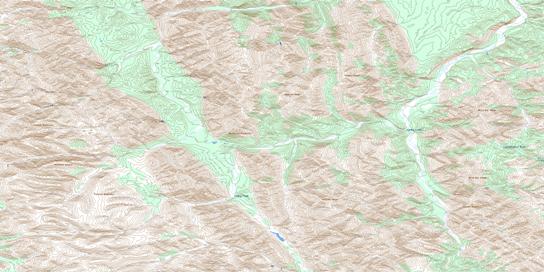 No Title Topo Map 095K11 at 1:50,000 scale - National Topographic System of Canada (NTS) - Toporama map