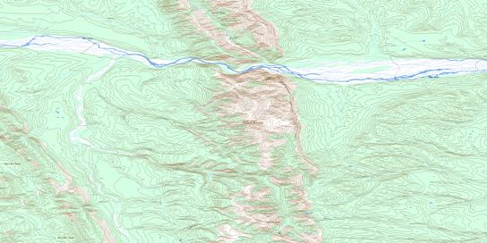 No Title Topographic map 095K15 at 1:50,000 Scale