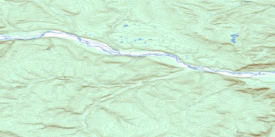 No Title Topographic map 095K16 at 1:50,000 Scale