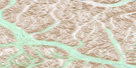 No Title Topo Map 095L01 at 1:50,000 scale - National Topographic System of Canada (NTS) - Toporama map