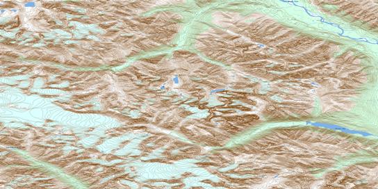 Mount Sir James Macbrien Topographic map 095L04 at 1:50,000 Scale