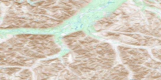 No Title Topo Map 095L07 at 1:50,000 scale - National Topographic System of Canada (NTS) - Toporama map