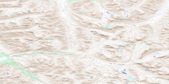 No Title Topo Map 095L13 at 1:50,000 scale - National Topographic System of Canada (NTS) - Toporama map