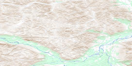 Mount Kraft Topographic map 095L15 at 1:50,000 Scale