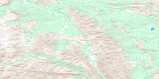 No Title Topographic map 095M07 at 1:50,000 Scale