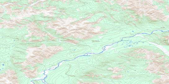 No Title Topo Map 095M08 at 1:50,000 scale - National Topographic System of Canada (NTS) - Toporama map