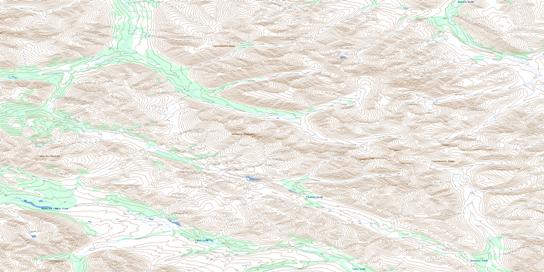 No Title Topo Map 095M14 at 1:50,000 scale - National Topographic System of Canada (NTS) - Toporama map