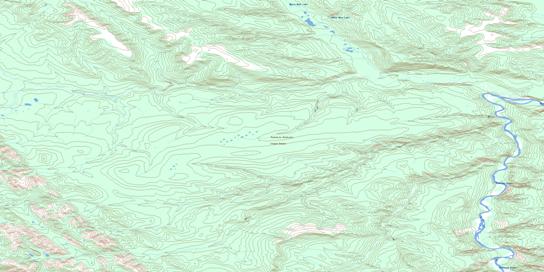 No Title Topographic map 095N13 at 1:50,000 Scale