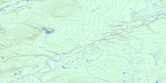 Cloverleaf Lake Topo Map 095N15 at 1:50,000 scale - National Topographic System of Canada (NTS) - Toporama map