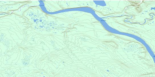 No Title Topo Map 095N16 at 1:50,000 scale - National Topographic System of Canada (NTS) - Toporama map