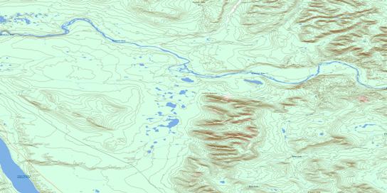Blackwater River Topographic map 095O13 at 1:50,000 Scale