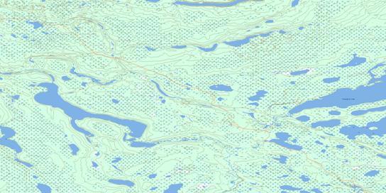 No Title Topo Map 095P05 at 1:50,000 scale - National Topographic System of Canada (NTS) - Toporama map