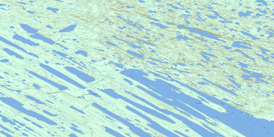 No Title Topo Map 096A01 at 1:50,000 scale - National Topographic System of Canada (NTS) - Toporama map