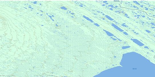 No Title Topo Map 096A04 at 1:50,000 scale - National Topographic System of Canada (NTS) - Toporama map