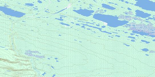 No Title Topographic map 096B11 at 1:50,000 Scale
