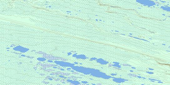 No Title Topo Map 096B12 at 1:50,000 scale - National Topographic System of Canada (NTS) - Toporama map