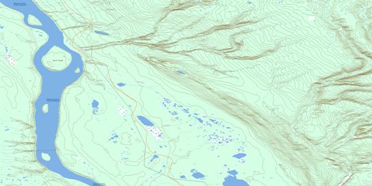 Birch Island Topo Map 096C01 at 1:50,000 scale - National Topographic System of Canada (NTS) - Toporama map