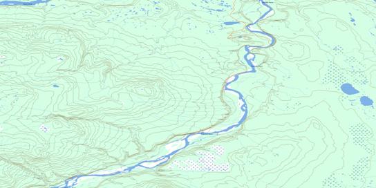 No Title Topo Map 096C02 at 1:50,000 scale - National Topographic System of Canada (NTS) - Toporama map