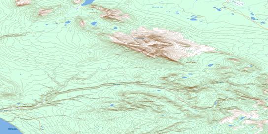Saline River Topo Map 096C08 at 1:50,000 scale - National Topographic System of Canada (NTS) - Toporama map