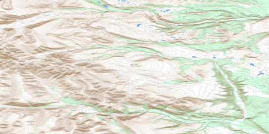 No Title Topo Map 096D07 at 1:50,000 scale - National Topographic System of Canada (NTS) - Toporama map