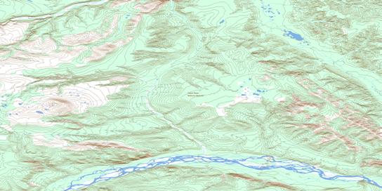 No Title Topographic map 096D08 at 1:50,000 Scale