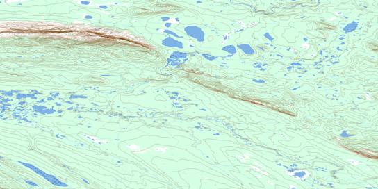 Mount Effie Topographic map 096E13 at 1:50,000 Scale