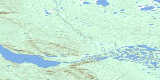Loche Lake Topo Map 096F05 at 1:50,000 scale - National Topographic System of Canada (NTS) - Toporama map