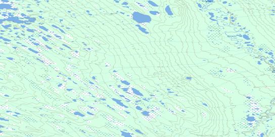 Tetso Lake Topographic map 096F10 at 1:50,000 Scale