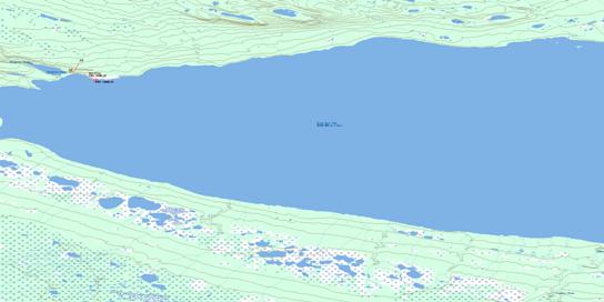 Fort Franklin Topo Map 096G03 at 1:50,000 scale - National Topographic System of Canada (NTS) - Toporama map