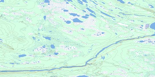 No Title Topo Map 096G04 at 1:50,000 scale - National Topographic System of Canada (NTS) - Toporama map