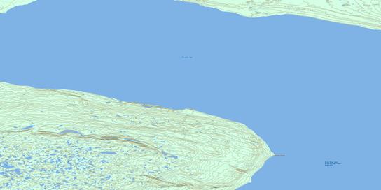 Kokeragi Point Topo Map 096G16 at 1:50,000 scale - National Topographic System of Canada (NTS) - Toporama map