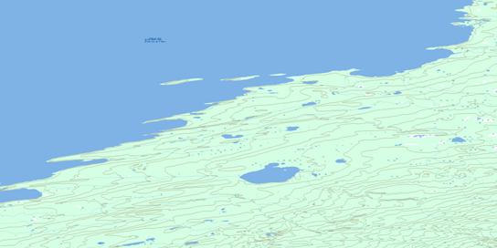 No Title Topographic map 096H01 at 1:50,000 Scale