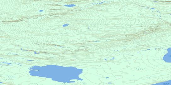No Title Topographic map 096H03 at 1:50,000 Scale