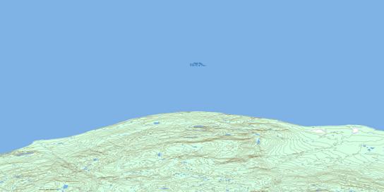 No Title Topographic map 096H10 at 1:50,000 Scale