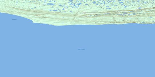 No Title Topo Map 096H13 at 1:50,000 scale - National Topographic System of Canada (NTS) - Toporama map