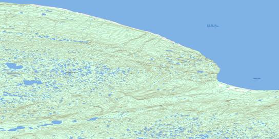 No Title Topographic map 096I04 at 1:50,000 Scale