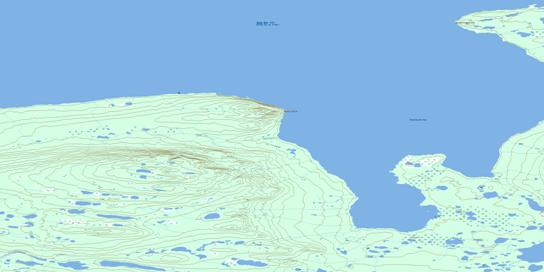 Goodfellow Point Topographic map 096J03 at 1:50,000 Scale