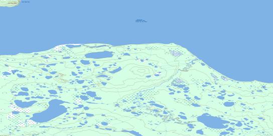 No Title Topographic map 096K01 at 1:50,000 Scale