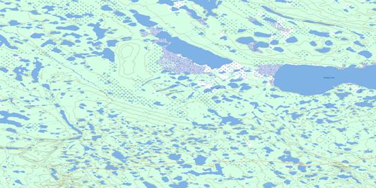 No Title Topo Map 096K09 at 1:50,000 scale - National Topographic System of Canada (NTS) - Toporama map
