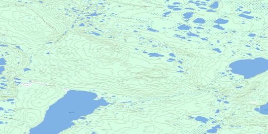 Tweed Lake Topo Map 096K13 at 1:50,000 scale - National Topographic System of Canada (NTS) - Toporama map