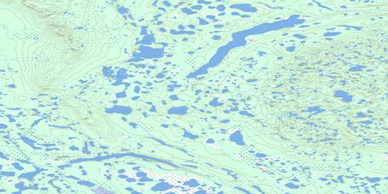 No Title Topo Map 096K16 at 1:50,000 scale - National Topographic System of Canada (NTS) - Toporama map