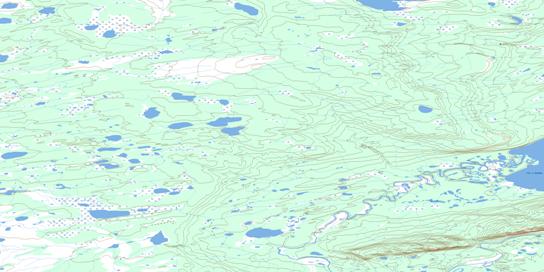 No Title Topo Map 096L04 at 1:50,000 scale - National Topographic System of Canada (NTS) - Toporama map