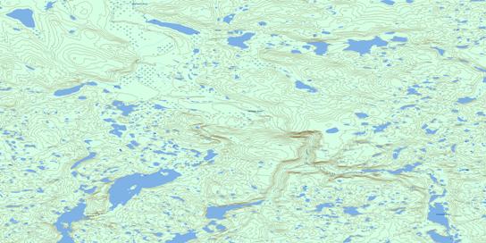 No Title Topo Map 096M05 at 1:50,000 scale - National Topographic System of Canada (NTS) - Toporama map