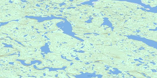 No Title Topo Map 096M06 at 1:50,000 scale - National Topographic System of Canada (NTS) - Toporama map