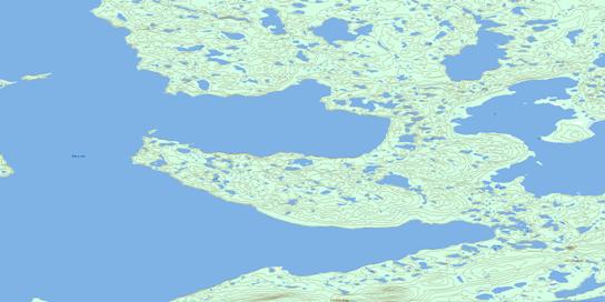No Title Topo Map 096M08 at 1:50,000 scale - National Topographic System of Canada (NTS) - Toporama map