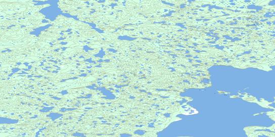 No Title Topo Map 096M11 at 1:50,000 scale - National Topographic System of Canada (NTS) - Toporama map